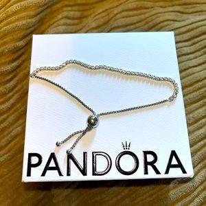 Pandora Sparkling Slider Tennis Bracelet